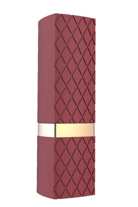 Mini wibrator Romance Stacey bordowy USB silikonowy