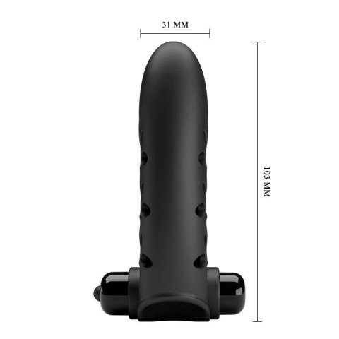 Silikonowa nakładka na palec króliczek Pretty Love Honey Finger 10 wibracji