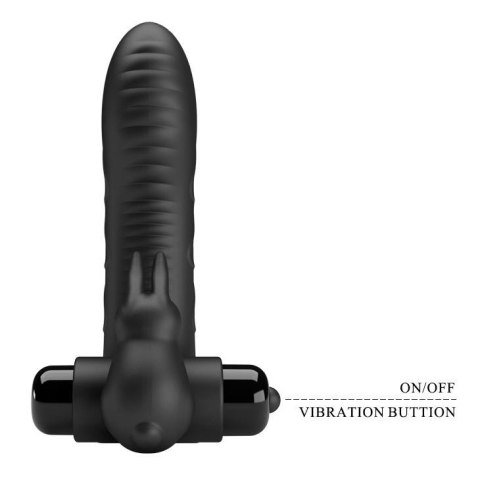 Silikonowa nakładka na palec króliczek Pretty Love Honey Finger 10 wibracji