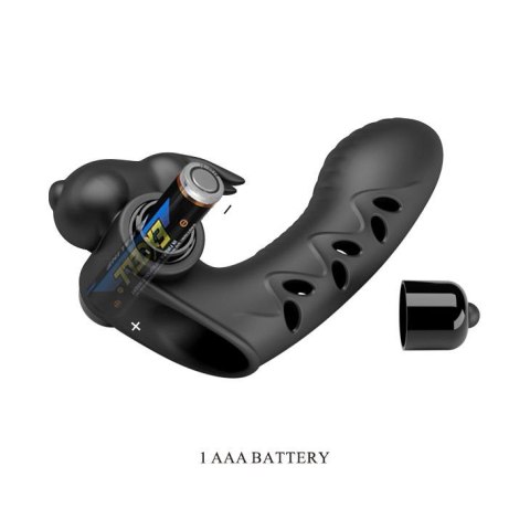 Silikonowa nakładka na palec króliczek Pretty Love Honey Finger 10 wibracji