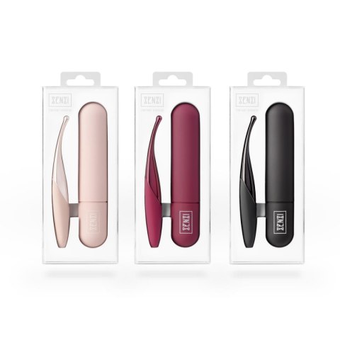Wibrator punktowy Senzi silikonowy różowy USB 14 cm