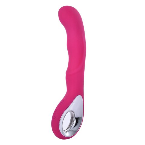 Wibrator punktu G silikonowy B Series Magic różowy USB 20 cm