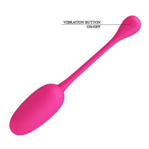 Wibrujące jajko silikonowe Pretty Love Knucker 12 funkcji