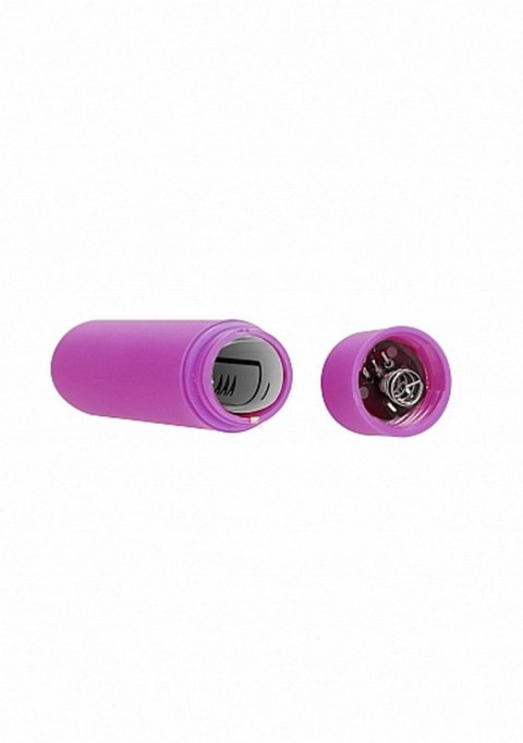 Jednobiegowy wibrator bullet Be Good Tonight fioletowy 9 cm