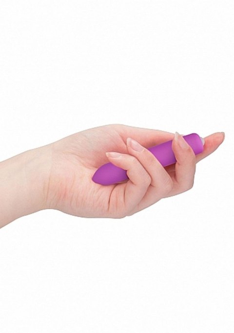 Jednobiegowy wibrator bullet Be Good Tonight fioletowy 9 cm