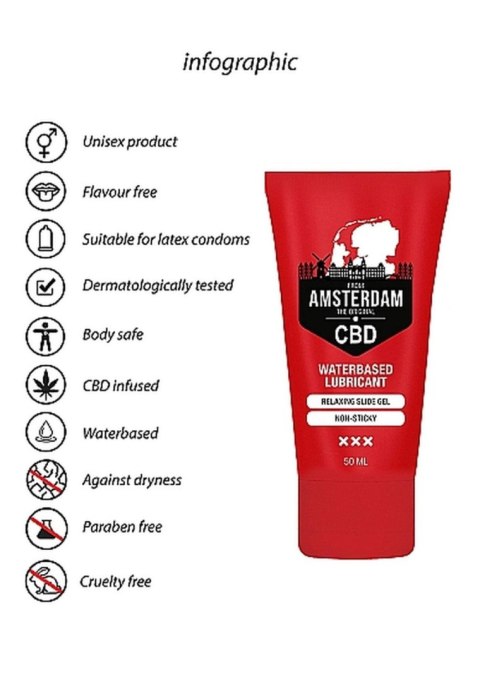 Lubrykant na bazie wody z CBD Pharmquests 50 ml