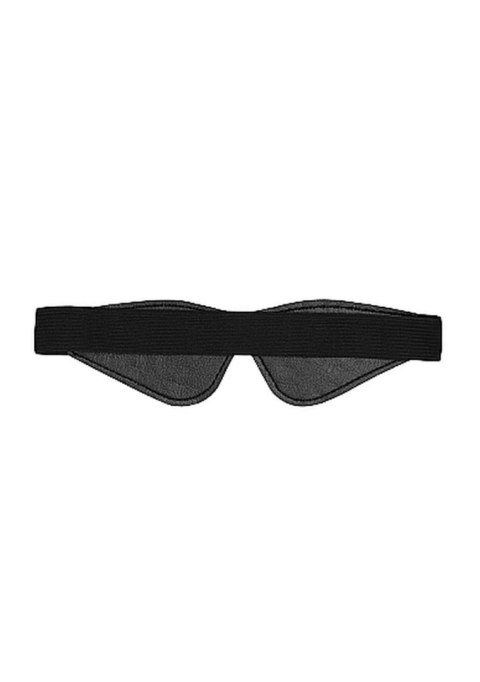 Luksusowa maska na oczy Ouch burgundowa 19,5 cm