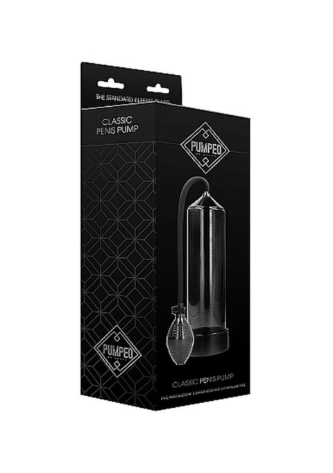Pompka do penisa Pumped klasyczna czarna 23 cm
