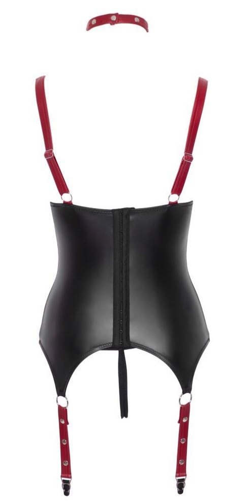 Komplet bielizny erotycznej Cottelli BONDAGE z obrożą i kajdankami XL