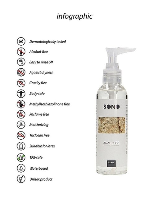 Lubrykant analny SONO na bazie wody Pharmquests 150ml