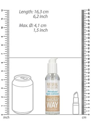 Lubrykant wegański na bazie wody Natural Pleasure 150 ml