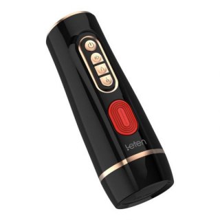 Masturbator Leten New Era z wibracją i ssaniem USB 16,6 cm
