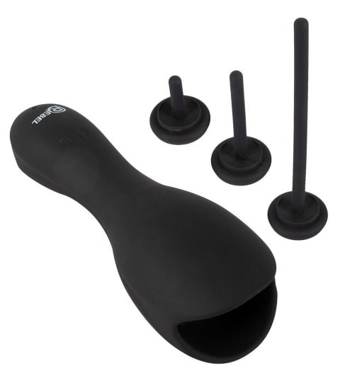 Masturbator Rebel do żołędzi z wibracją USB 14 cm