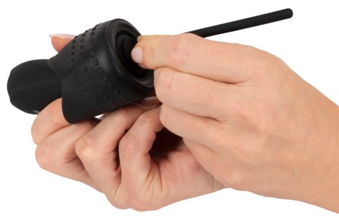 Masturbator Rebel do żołędzi z wibracją USB 14 cm