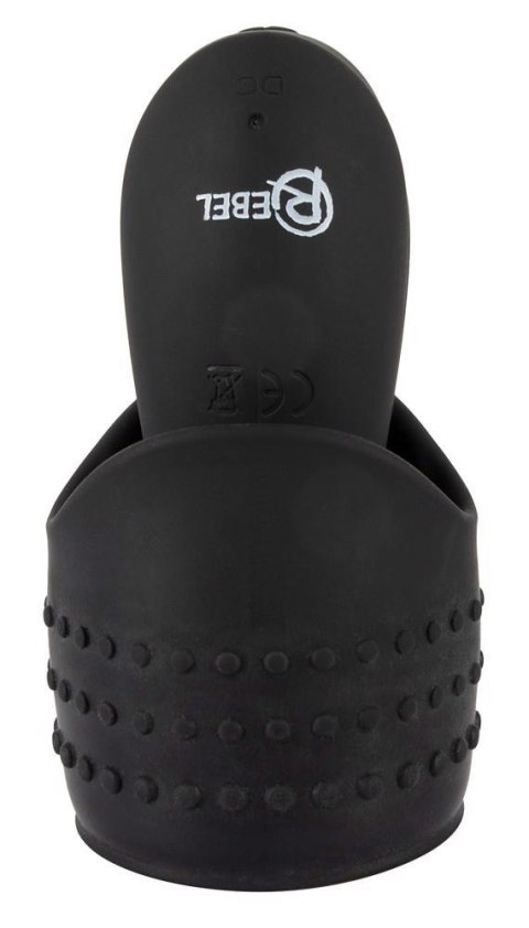Masturbator Rebel do żołędzi z wibracją USB 14 cm