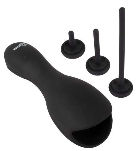 Masturbator Rebel do żołędzi z wibracją USB 14 cm