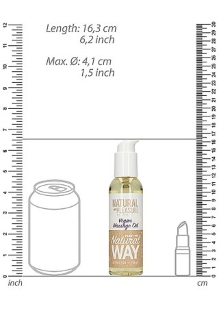 Olejek do masażu wegański Natural Pleasure 150 ml