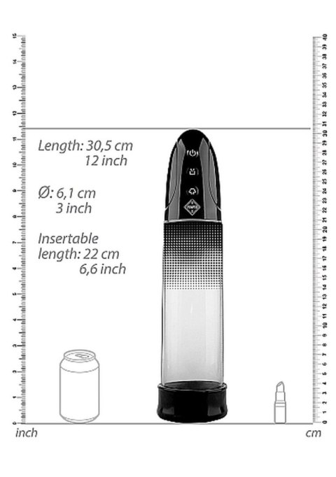 Pompka próżniowa automatyczna Pumped czarna USB