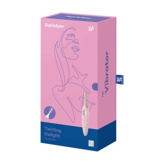 Stymulator łechtaczki Satisfyer Twirling Delight różowy