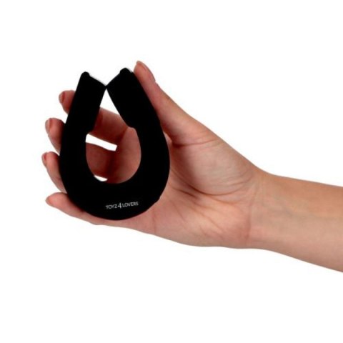 Wibrator True Addiction Toyz4lovers czarny z pilotem USB
