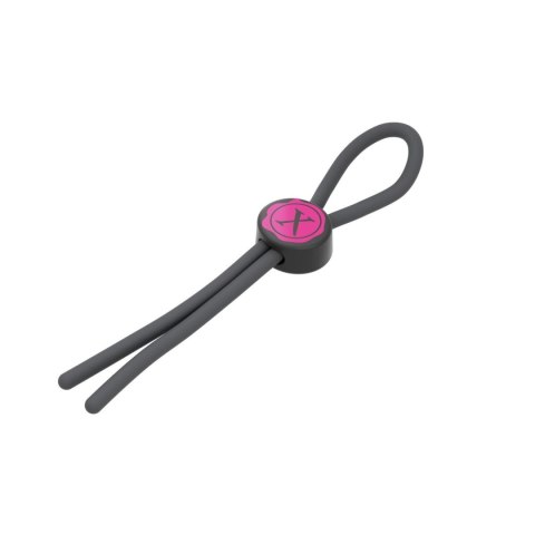 Pętelka erekcyjna regulowana silikonowa Mr Dorcel czarna 29 cm