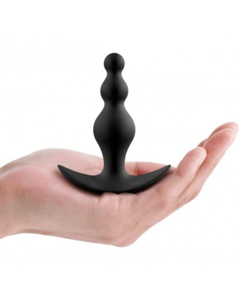 Silikonowy korek analny koralikowy treningowy Dorcel S 10 cm