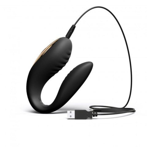 Wibrator Dorcel Perfect Lover dla par czarny silikonowy USB 8cm