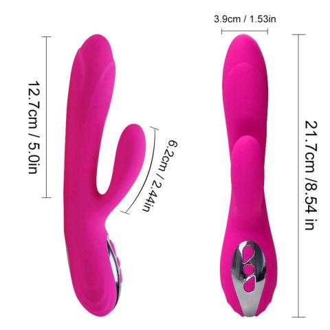 Wibrator króliczek Lyla silikonowy podgrzewający USB