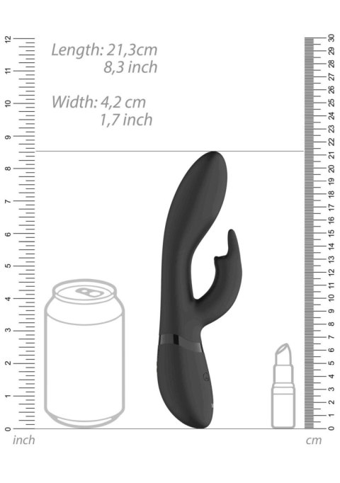 Wibrator króliczek Zosia G Spot czarny USB