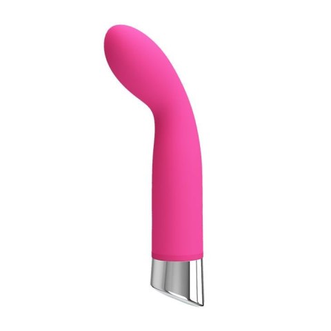 Wibrator punktu G Pretty Love John silikonowy magenta wodoodporny
