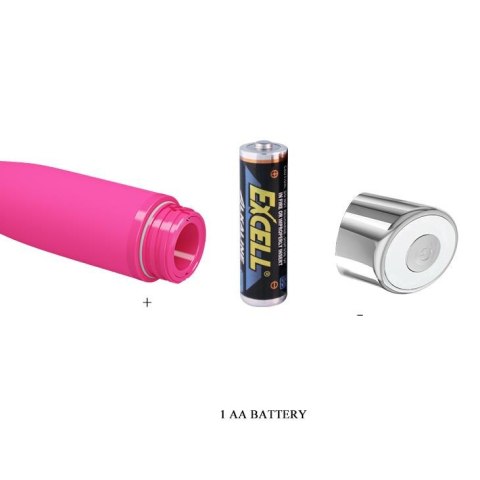 Wibrator punktu G Pretty Love John silikonowy magenta wodoodporny
