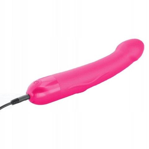 Wibrator realistyczny Dorcel M magenta silikonowy 18 cm USB