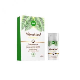Żel wibrujący kokosowy wegański Intt 15ml