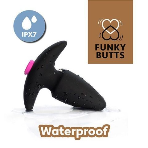 Zestaw korków analnych wibrujących FunkyButts FeelzToys z pilotem