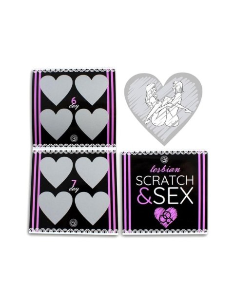 Gra erotyczna zdrapka Scratch Sex Lesbijska Secret Play