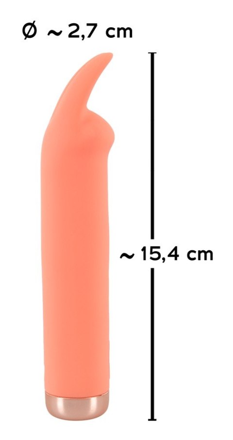 Mini wibrator You2Toys Peachy USB 15 cm