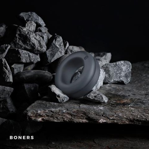 Pierścień erekcyjny Double Design Boners szary