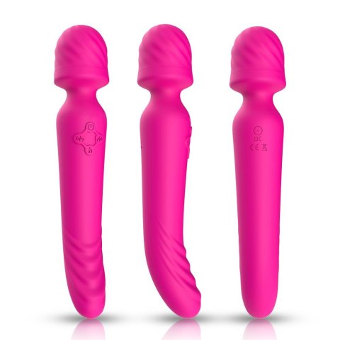 Silikonowy stymulator łechtaczki B Series Joy Mission różowy USB 9 trybów