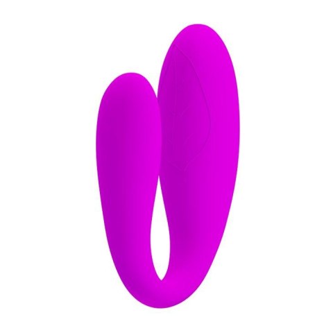 Stymulator łechtaczki Pretty Love Fascination fioletowy silikonowy USB