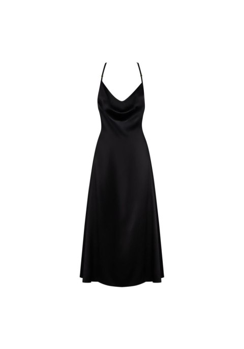 Sukienka Agatya Obsessive czarna koronkowa L/XL