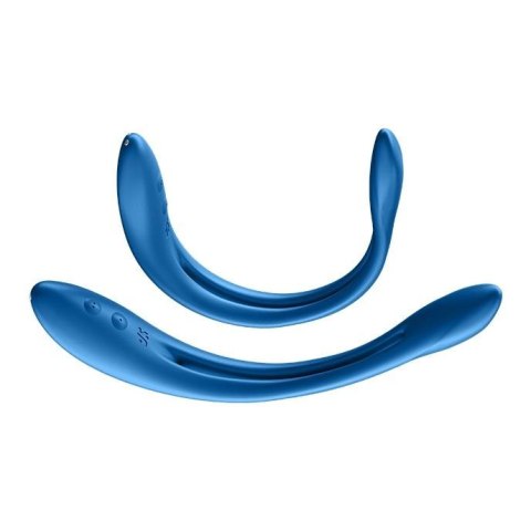 Wibrator elastyczny Satisfyer Elastic Game ciemnoniebieski 22 cm