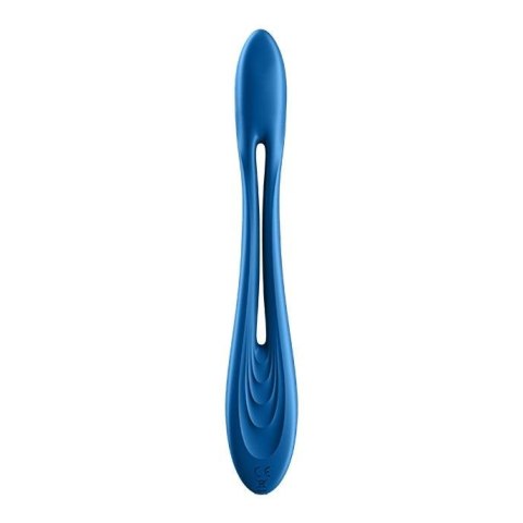 Wibrator elastyczny Satisfyer Elastic Game ciemnoniebieski 22 cm