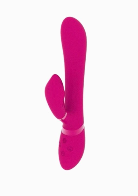 Wibrator króliczek Vive Chou silikonowy różowy USB 22 cm