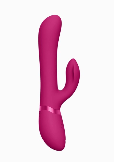 Wibrator króliczek Vive Chou silikonowy różowy USB 22 cm