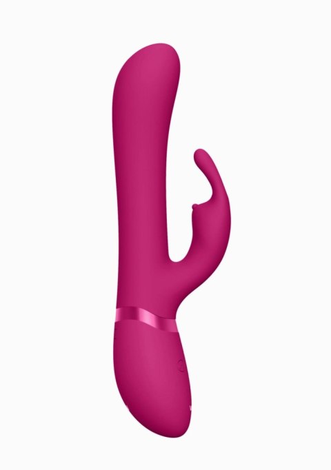 Wibrator króliczek Vive Chou silikonowy różowy USB 22 cm