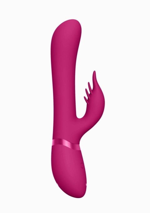 Wibrator króliczek Vive Chou silikonowy różowy USB 22 cm