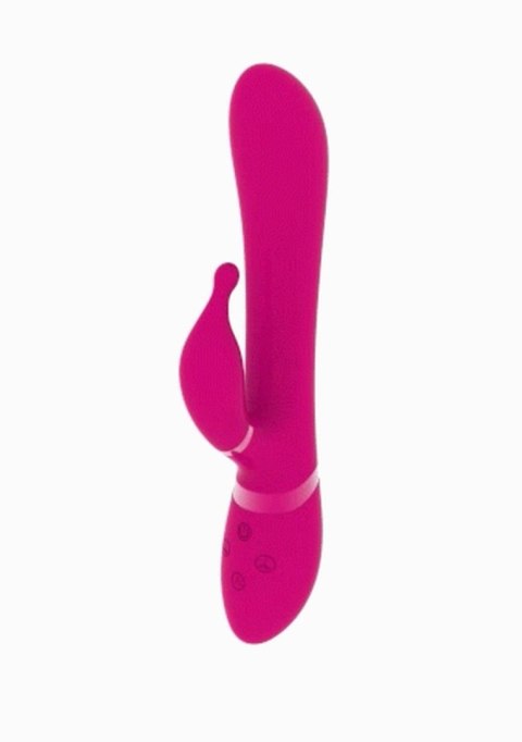 Wibrator króliczek Vive Chou silikonowy różowy USB 22 cm