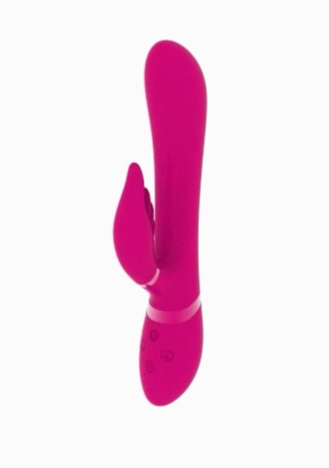 Wibrator króliczek Vive Chou silikonowy różowy USB 22 cm