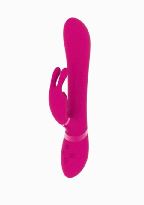 Wibrator króliczek Vive Chou silikonowy różowy USB 22 cm