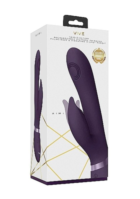 Wibrator punktu G Aimi Vive fioletowy USB